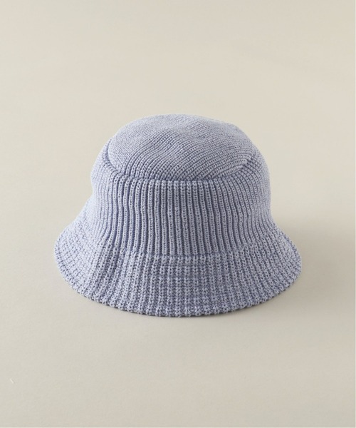 JOINT WORKS（ジョイントワークス）の「【RACAL / ラカル】 Paper knit bucket ハット（ハット・メンズ・ブラック/アイボリー/パープル系その他・FREE）」の15枚目の写真