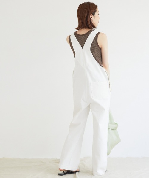 Doux archives（ドゥアルシーヴ）の「ボーダーニットタンク（タンクトップ・レディース・ブラウン/オレンジ/ブルー・MEDIUM）」の6枚目の写真