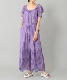 【LIFE STYLE WEAR】カットワークサロペット