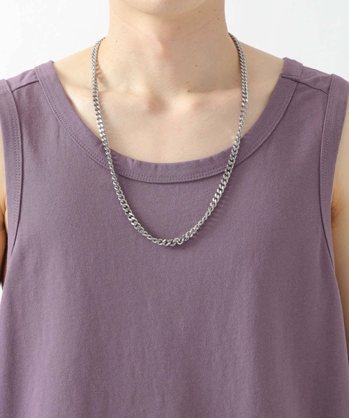 INFLATION（インフレーション）の「INFLATION／Cotton タンクトップ　2956430（タンクトップ・メンズ・ホワイト/グレー/ブラック/カーキ/パープル・MEDIUM/LARGE）」の15枚目の写真