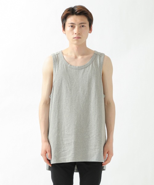 INFLATION（インフレーション）の「INFLATION／Cotton タンクトップ　2956430（タンクトップ・メンズ・ホワイト/グレー/ブラック/カーキ/パープル・MEDIUM/LARGE）」の22枚目の写真
