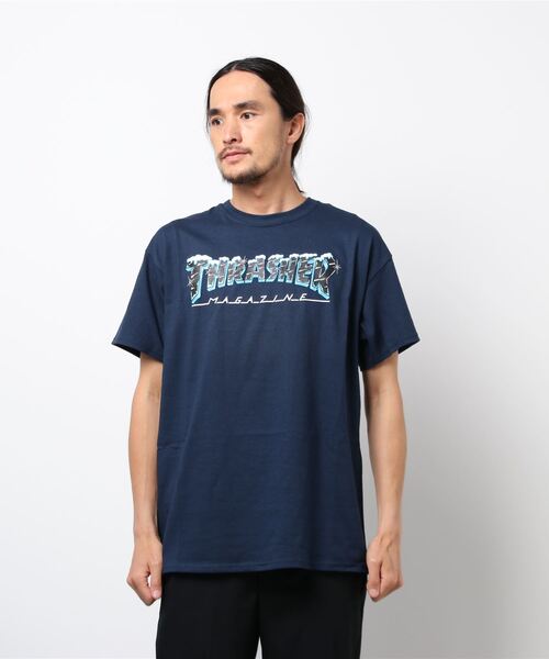 THRASHER(スラッシャー)の「【THRASHER/スラッシャー】(UN)T-SHIRTS(Tシャツ/カットソー・メンズ・ホワイト/ブラック/パープル/ネイビー/オレンジ・MEDIUM/LARGE/X-LARGE)」の4枚目の写真