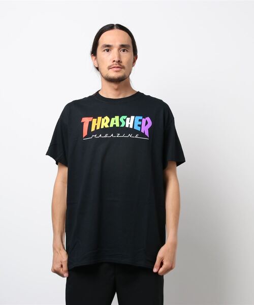 THRASHER(スラッシャー)の「【THRASHER/スラッシャー】(UN)T-SHIRTS(Tシャツ/カットソー・メンズ・ホワイト/ブラック/パープル/ネイビー/オレンジ・MEDIUM/LARGE/X-LARGE)」の3枚目の写真