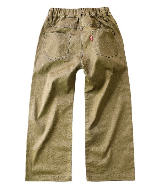 devirock（デビロック）の「チノワイドパンツ（チノパンツ・キッズ・ブラック/ベージュ/カーキ・150cm/160cm/140cm/130cm/120cm/100cm/110cm）」の6枚目の写真