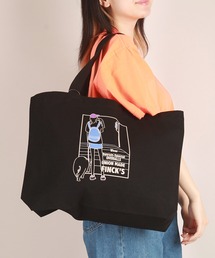 FINCK'S×WESTSEA　ヘヴィーキャンパス プリント トートバッグ（大）