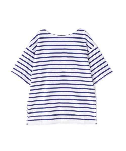 N.(N. Natural Beauty Basic)(エヌエヌナチュラルビューティーベーシック)の「◆スリットボーダーTシャツ(Tシャツ/カットソー・レディース・ブラック系その他/ブラウン系その他/ブルー系その他・MEDIUM)」の19枚目の写真