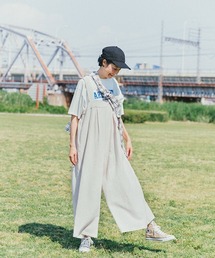 studio CLIP | 《はなさんコラボ》墨紅麦サロペット(サロペット/オーバーオール)