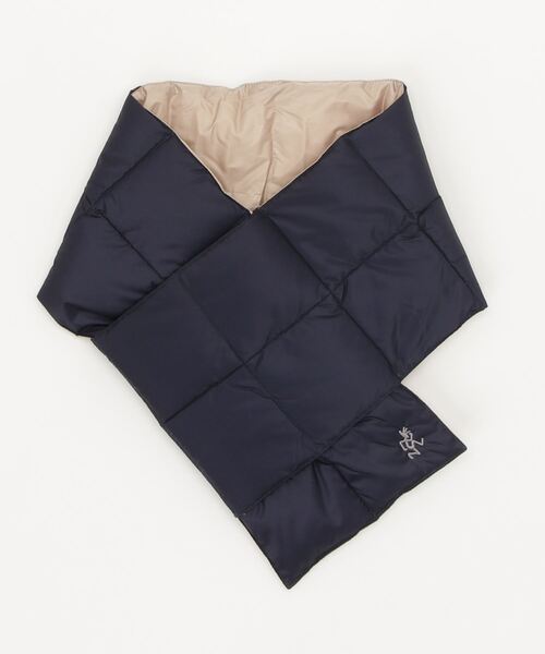 Gramicci（グラミチ）の「【GRAMICCI×TAION / グラミチ】INNER DOWN SCARF | インナーダウンスカーフ（ネックウォーマー/スヌード・メンズ・ブラック/ネイビー/ベージュ/オリーブ/マスタード・FREE）」の4枚目の写真
