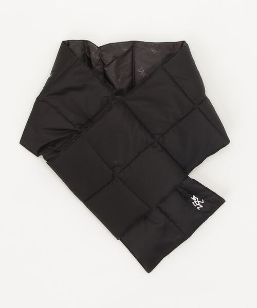 Gramicci（グラミチ）の「【GRAMICCI×TAION / グラミチ】INNER DOWN SCARF | インナーダウンスカーフ（ネックウォーマー/スヌード・メンズ・ブラック/ネイビー/ベージュ/オリーブ/マスタード・FREE）」の2枚目の写真