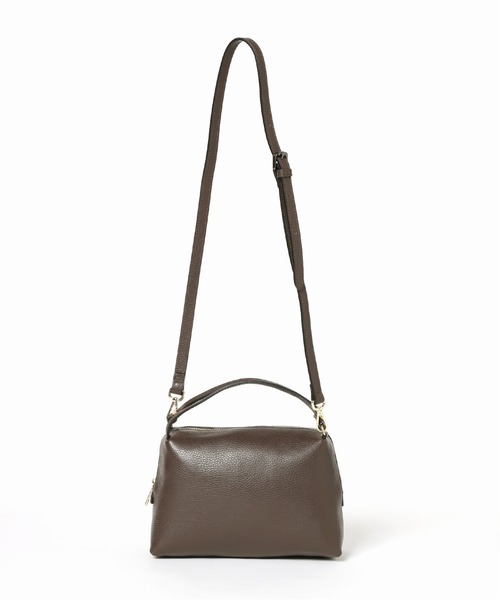 MILOS（ミロス）の「MILOS ホソハンドルショルダーバッグ◆（ショルダーバッグ・レディース・ブラウン/アイボリー/ブルー系その他/ガンメタ・FREE）」の14枚目の写真