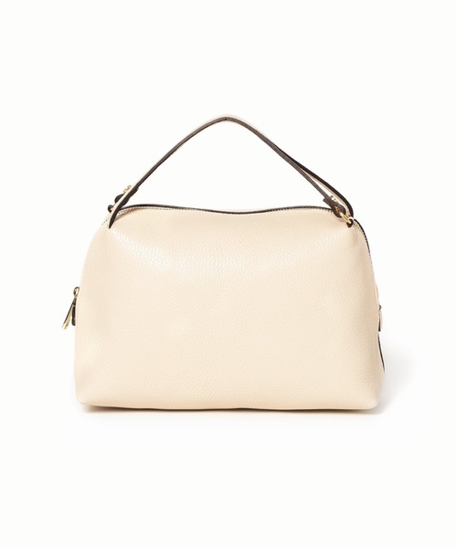 MILOS（ミロス）の「MILOS ホソハンドルショルダーバッグ◆（ショルダーバッグ・レディース・ブラウン/アイボリー/ブルー系その他/ガンメタ・FREE）」の21枚目の写真