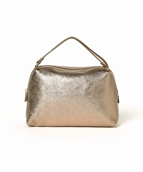 MILOS（ミロス）の「MILOS ホソハンドルショルダーバッグ◆（ショルダーバッグ・レディース・ブラウン/アイボリー/ブルー系その他/ガンメタ・FREE）」の18枚目の写真