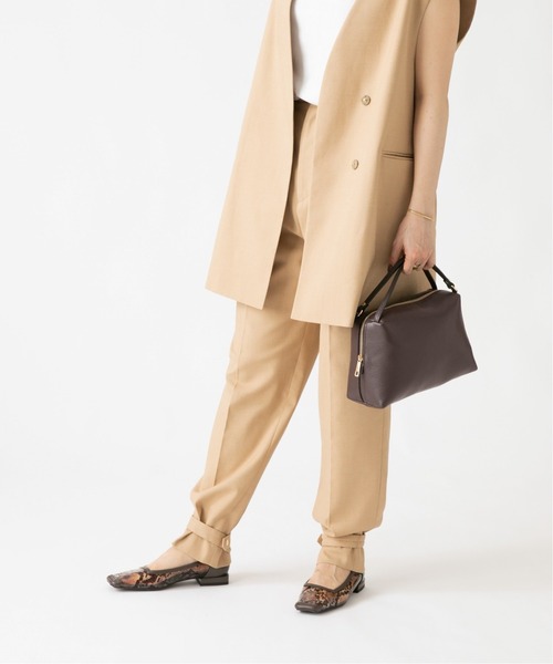 MILOS（ミロス）の「MILOS ホソハンドルショルダーバッグ◆（ショルダーバッグ・レディース・ブラウン/アイボリー/ブルー系その他/ガンメタ・FREE）」の16枚目の写真