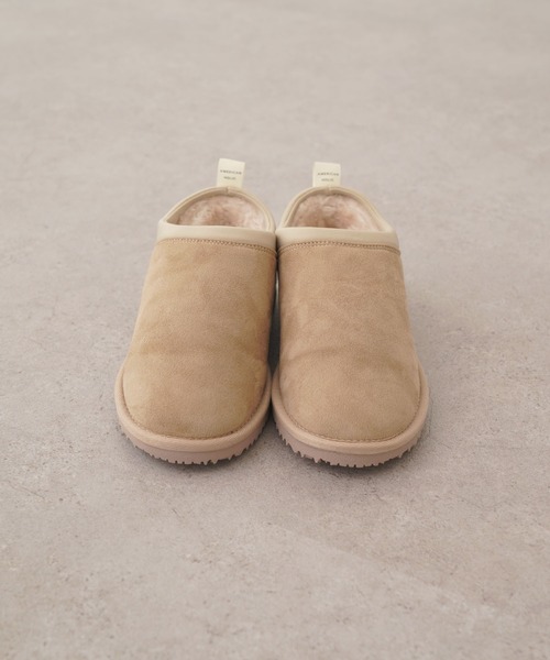 AMERICAN HOLIC（アメリカンホリック）の「ショートムートン（ブーツ・レディース・ブラック/ベージュ・S/M/L）」の14枚目の写真