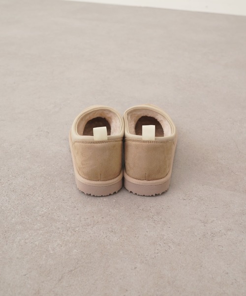 AMERICAN HOLIC（アメリカンホリック）の「ショートムートン（ブーツ・レディース・ブラック/ベージュ・S/M/L）」の13枚目の写真