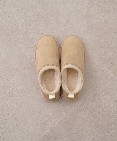 AMERICAN HOLIC（アメリカンホリック）の「ショートムートン（ブーツ・レディース・ブラック/ベージュ・S/M/L）」の15枚目の写真