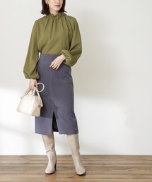 N.(N. Natural Beauty Basic) | 【S Size Line】◆ピーチタイトスカート(スカート)