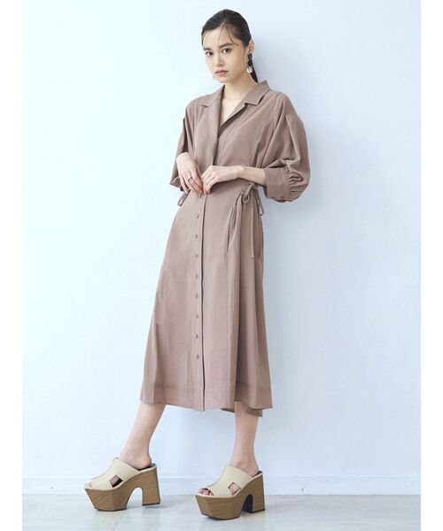 ブランド古着 シャツワンピース シャツワンピース Emoda エモダ のファッション通販 Zozoused
