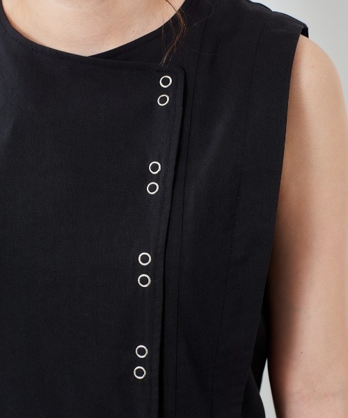 cepo（セポ）の「ノースリタックオールインワン（つなぎ/オールインワン・レディース・ブラック/オリーブ・M）」の15枚目の写真