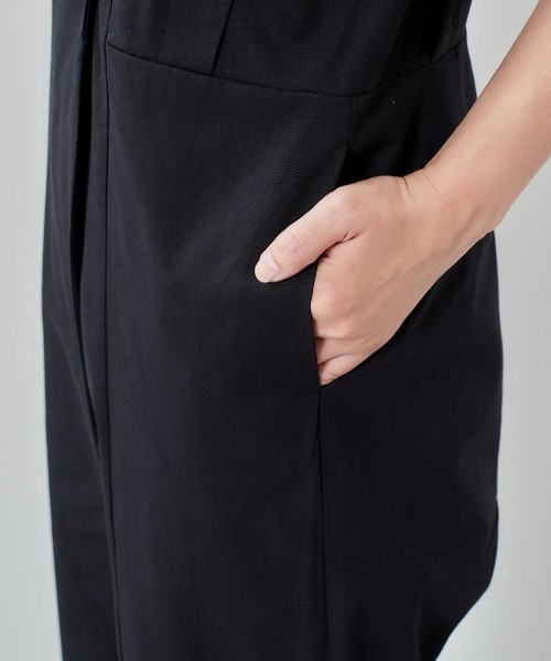 cepo（セポ）の「ノースリタックオールインワン（つなぎ/オールインワン・レディース・ブラック/オリーブ・M）」の14枚目の写真