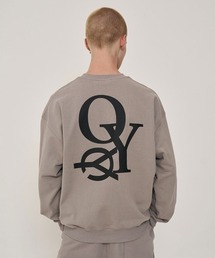 『OY/オーワイ』OVERLAP LOGO MTM/オーバーラップ ロゴ スウェットシャツ プルーオーバー