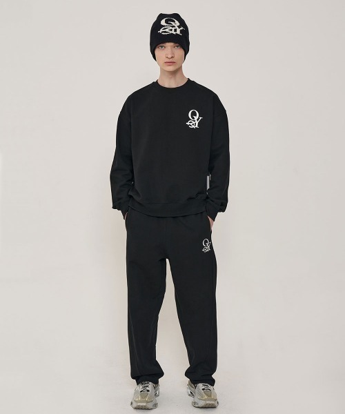 OY（オーワイ）の「『OY/オーワイ』OVERLAP LOGO MTM/オーバーラップ ロゴ スウェットシャツ プルーオーバー（スウェット・メンズ・ライトグレー/グリーン/ホワイト/ブラック・FREE）」の9枚目の写真