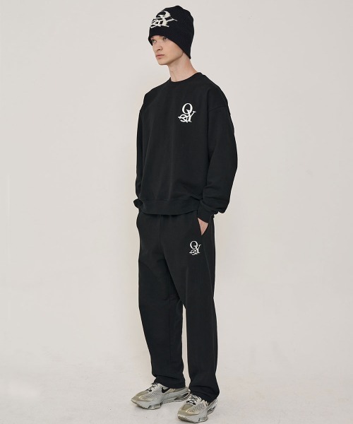 OY（オーワイ）の「『OY/オーワイ』OVERLAP LOGO MTM/オーバーラップ ロゴ スウェットシャツ プルーオーバー（スウェット・メンズ・ライトグレー/グリーン/ホワイト/ブラック・FREE）」の10枚目の写真