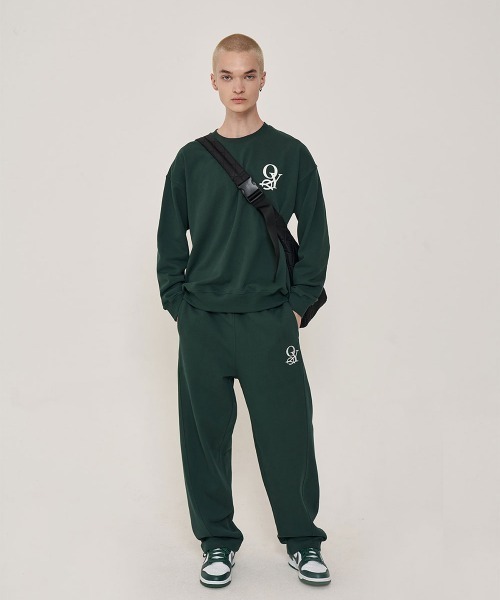 OY（オーワイ）の「『OY/オーワイ』OVERLAP LOGO MTM/オーバーラップ ロゴ スウェットシャツ プルーオーバー（スウェット・メンズ・ライトグレー/グリーン/ホワイト/ブラック・FREE）」の17枚目の写真