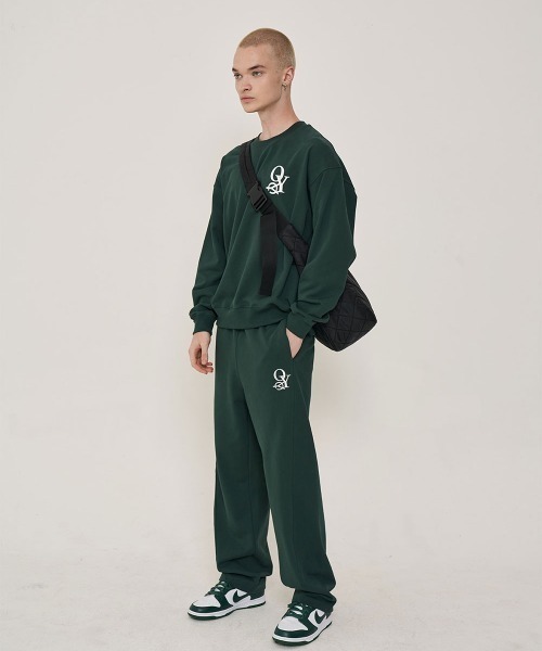 OY（オーワイ）の「『OY/オーワイ』OVERLAP LOGO MTM/オーバーラップ ロゴ スウェットシャツ プルーオーバー（スウェット・メンズ・ライトグレー/グリーン/ホワイト/ブラック・FREE）」の18枚目の写真