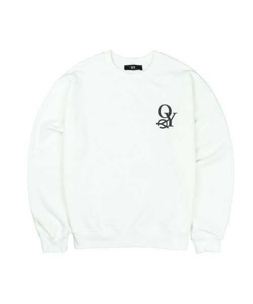 OY（オーワイ）の「『OY/オーワイ』OVERLAP LOGO MTM/オーバーラップ ロゴ スウェットシャツ プルーオーバー（スウェット・メンズ・ライトグレー/グリーン/ホワイト/ブラック・FREE）」の21枚目の写真