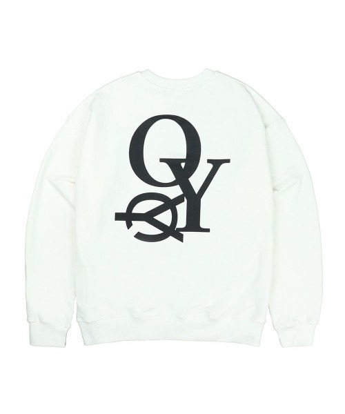 OY（オーワイ）の「『OY/オーワイ』OVERLAP LOGO MTM/オーバーラップ ロゴ スウェットシャツ プルーオーバー（スウェット・メンズ・ライトグレー/グリーン/ホワイト/ブラック・FREE）」の22枚目の写真