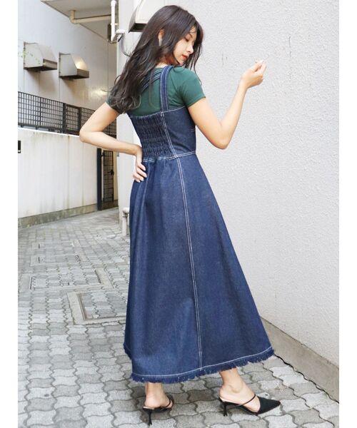 MURUA(ムルーア)の「アシメデコルテリブトップス(Tシャツ/カットソー・レディース・ブラック/グリーン/ベージュ/モカ・FREE)」の12枚目の写真