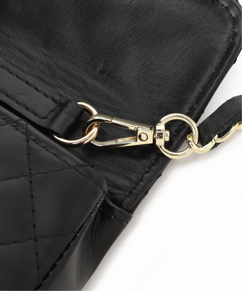 AULENTTI（オウレンティ）の「【AULENTTI/オウレンティ】 チェーンミニバッグ（ショルダーバッグ・レディース・ブラック・FREE）」の13枚目の写真