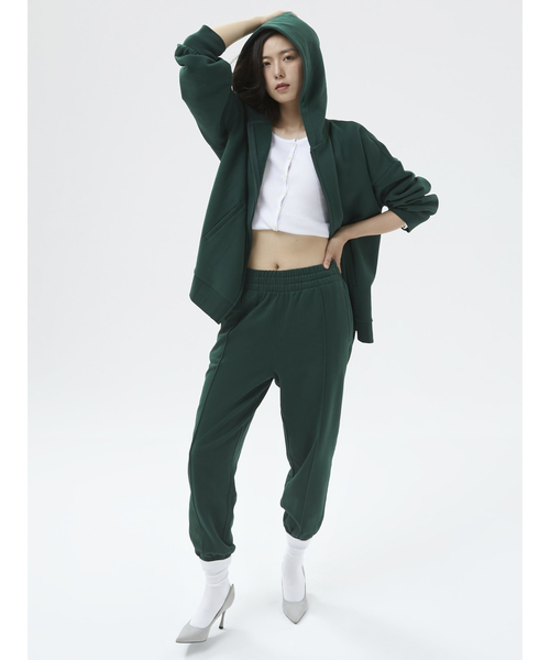 GAP（ギャップ）の「ハイライズ ジョガーパンツ（スウェットパンツ・レディース・ネイビー/グレー系その他/その他/ブラック/グリーン/ブルー/その他1・S/L/M/XS/XXS）」の13枚目の写真