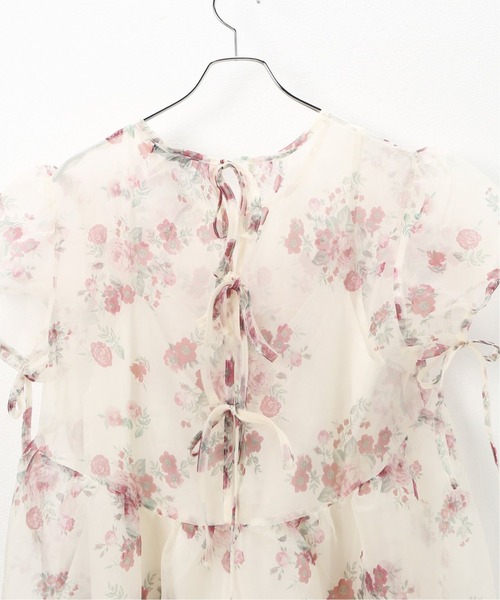 Oriens JOURNAL STANDARD(オリエンス ジャーナルスタンダード)の「【SISTER JANE/シスター ジェーン】Wildflower Canopy Mini Dress(ワンピース・レディース・アイボリー・SMALL)」の4枚目の写真