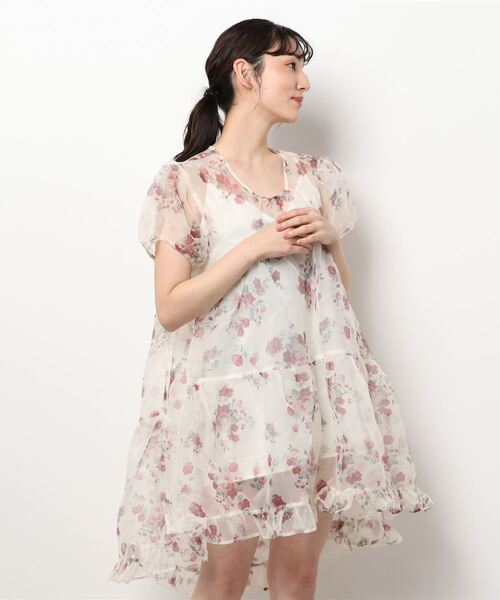 Oriens JOURNAL STANDARD(オリエンス ジャーナルスタンダード)の「【SISTER JANE/シスター ジェーン】Wildflower Canopy Mini Dress(ワンピース・レディース・アイボリー・SMALL)」の21枚目の写真