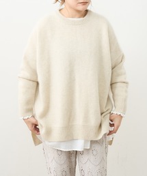 PUAL CE CIN | ホワイトヤク　チュニック(ニット/セーター)