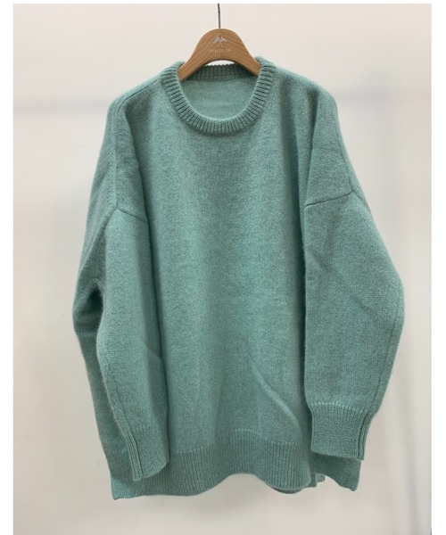 PUAL CE CIN（ピュアルセシン）の「ホワイトヤク　チュニック（ニット/セーター・レディース・アイボリー/ベージュ/ミント/ピンク/ライトピンク・FREE）」の7枚目の写真