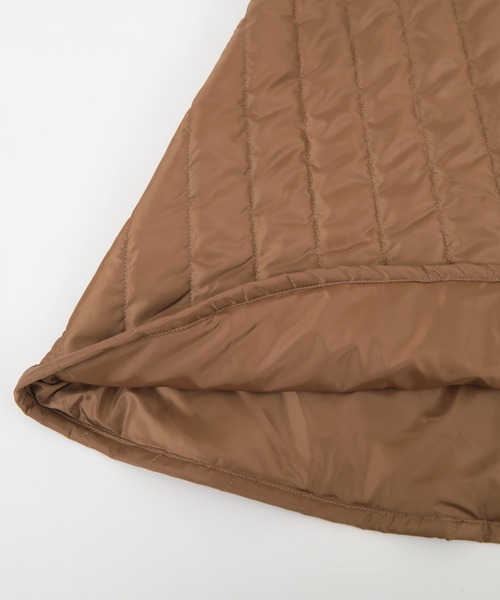 titivate（ティティベイト）の「ｷﾙﾃｨﾝｸﾞﾌﾚｱﾛﾝｸﾞｽｶｰﾄ（スカート・レディース・カーキ/ホワイト系その他/キャメル・L/M/S）」の8枚目の写真