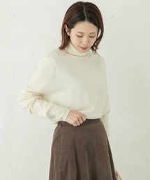 URBAN RESEARCH Sonny Label | ウールカシミヤタートルネックプルオーバー(ニット/セーター)