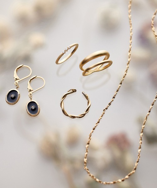 Jolie Toujours(ジョリトゥジュール)の「〈K18GP〉13号ダブルフェイスリング(リング・レディース・ゴールド・FREE)」の5枚目の写真