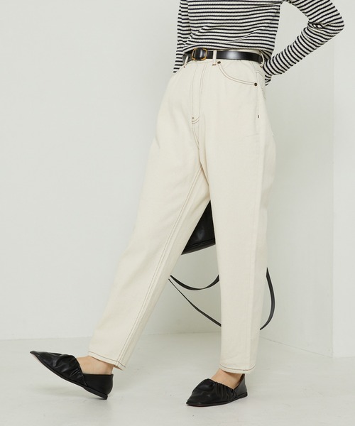 FREAK'S STORE（フリークスストア）の「バルーンデニムパンツ（デニムパンツ・レディース・ナチュラル/ブラック/インディゴブルー・マルチサイズ）」の11枚目の写真