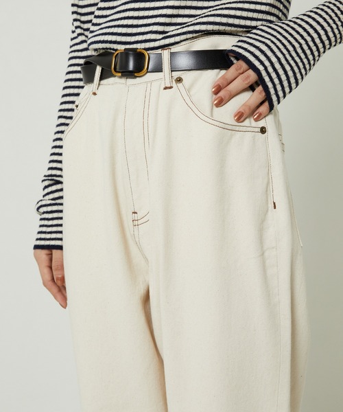 FREAK'S STORE（フリークスストア）の「バルーンデニムパンツ（デニムパンツ・レディース・ナチュラル/ブラック/インディゴブルー・マルチサイズ）」の18枚目の写真