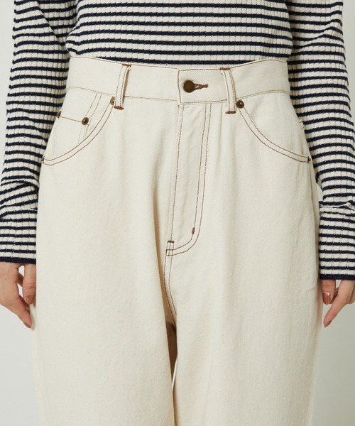 FREAK'S STORE（フリークスストア）の「バルーンデニムパンツ（デニムパンツ・レディース・ナチュラル/ブラック/インディゴブルー・マルチサイズ）」の20枚目の写真