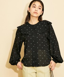 MADEMOISELLE ROPE' | 【セットアップ対応】ハートプリントビックカラーブラウス(シャツ/ブラウス)