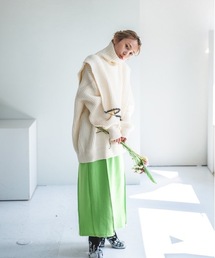 SANSeLF | 【SANSeLF】2way stitch knit tops sanw21a057(ニット/セーター)