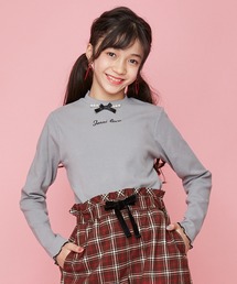 JENNI love | リボン付きメローテレコトップス(Tシャツ/カットソー)