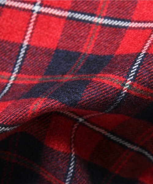 EDIFICE（エディフィス）の「◇メランジプレイド スポーツシャツ（シャツ/ブラウス・メンズ・グリーン/ブルー系その他/グレー/レッド・48/44/46）」の12枚目の写真