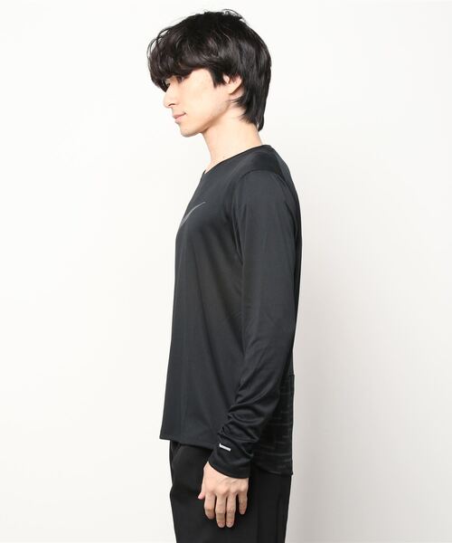 NIKE（ナイキ）の「ナイキ NIKE AS M NK DF UV RDVN MILER FLSH（Tシャツ/カットソー・メンズ・ブラック・LL/S/M/L）」の6枚目の写真