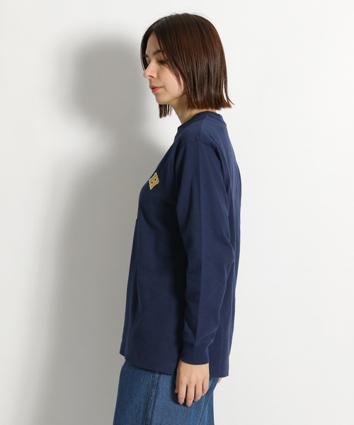 niko and...（ニコアンド）の「アソートプリントロゴロンT（Tシャツ/カットソー・レディース・ホワイト/ネイビー/チャコール/アイボリー/オフホワイト/グリーン・MEDIUM/LARGE）」の13枚目の写真